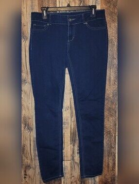 Maurices Navy Skinny Stretch Jeans